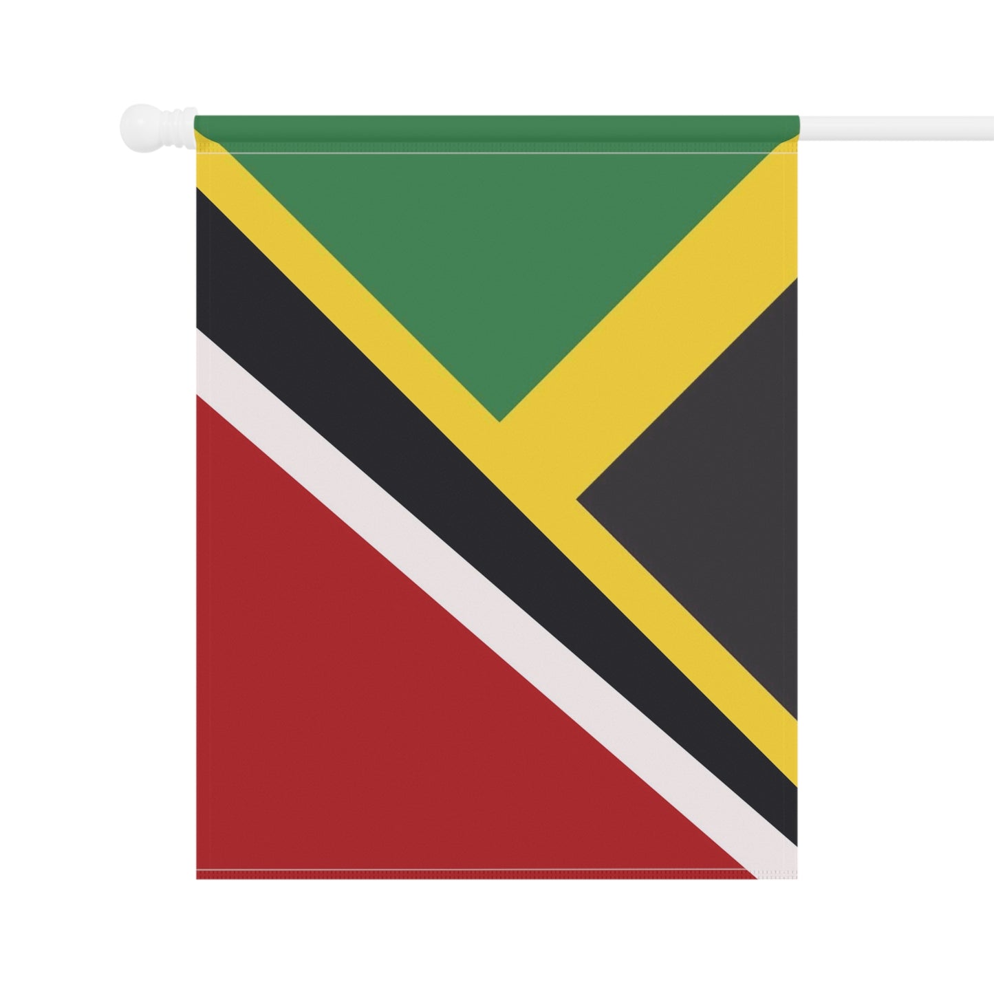 Jamaica Trinidad Flag Jamaican Trini Garden & House Banner