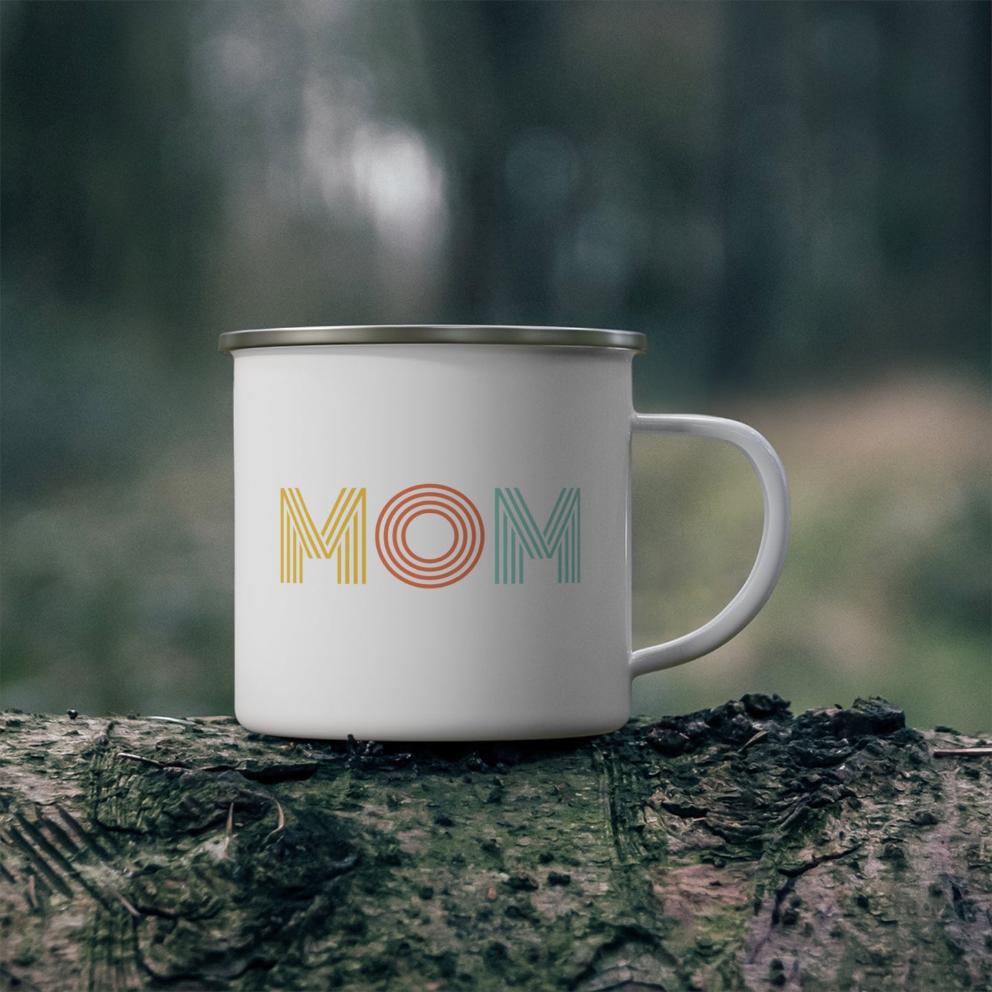 Mom Est 2023 Mothers Day Gift for Mommy 12oz Enamel Mug