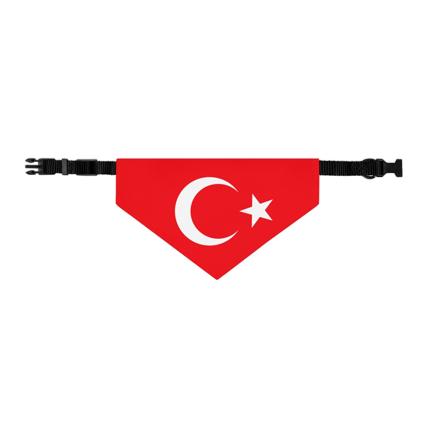 Turkey Pet Bandana Collar | Turkish Flag Dog Cat Animal