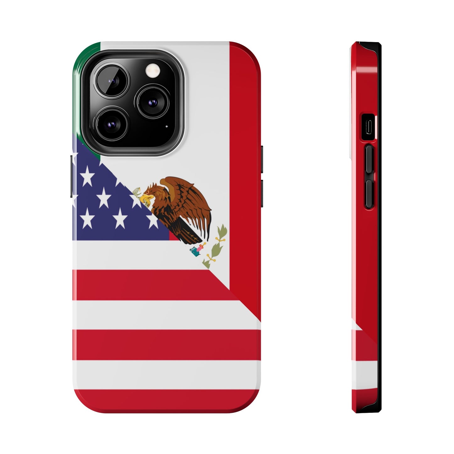 Mexican American Flag Mexico USA Tough Phone Cases