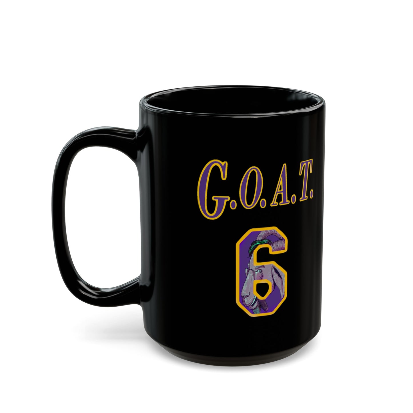 Goat 6 LA Black Mug (11oz, 15oz)