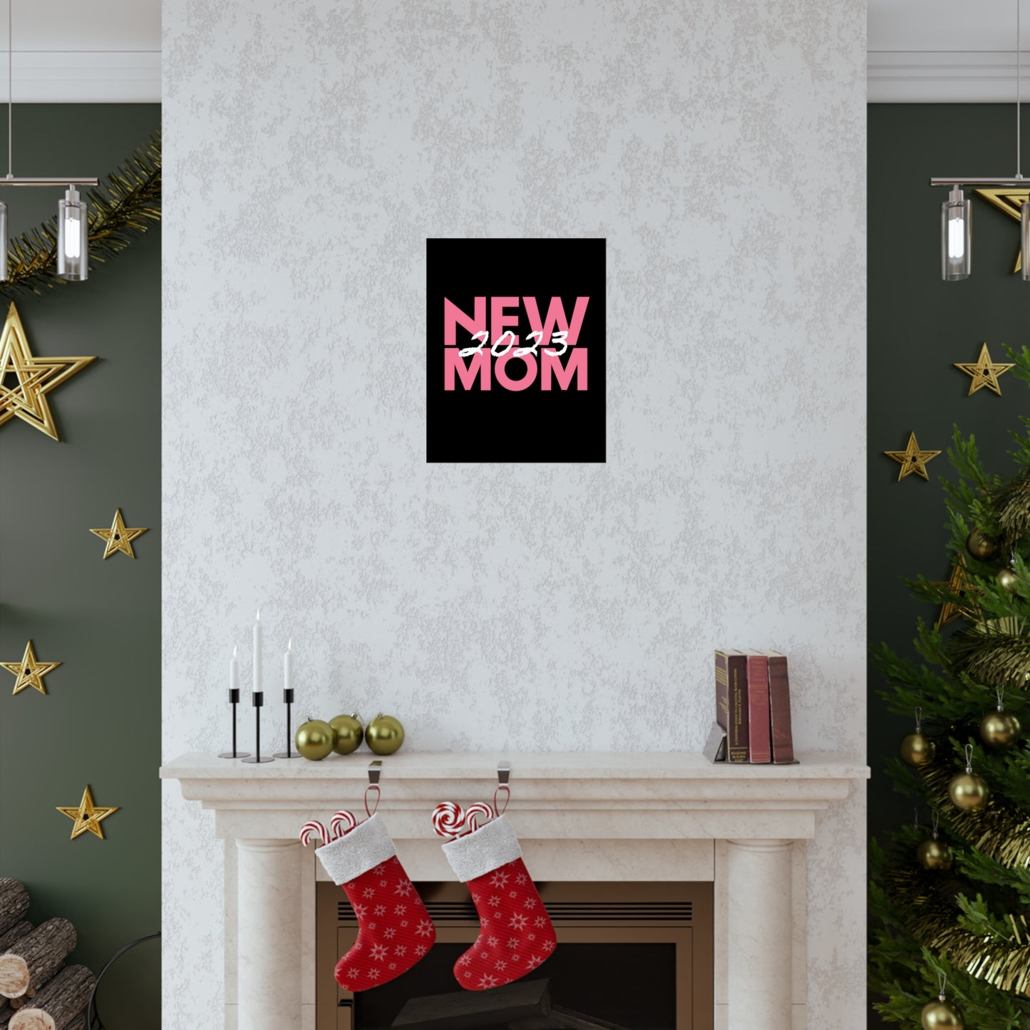 New Mom 2023 First Time Mother Premium Matte Poster