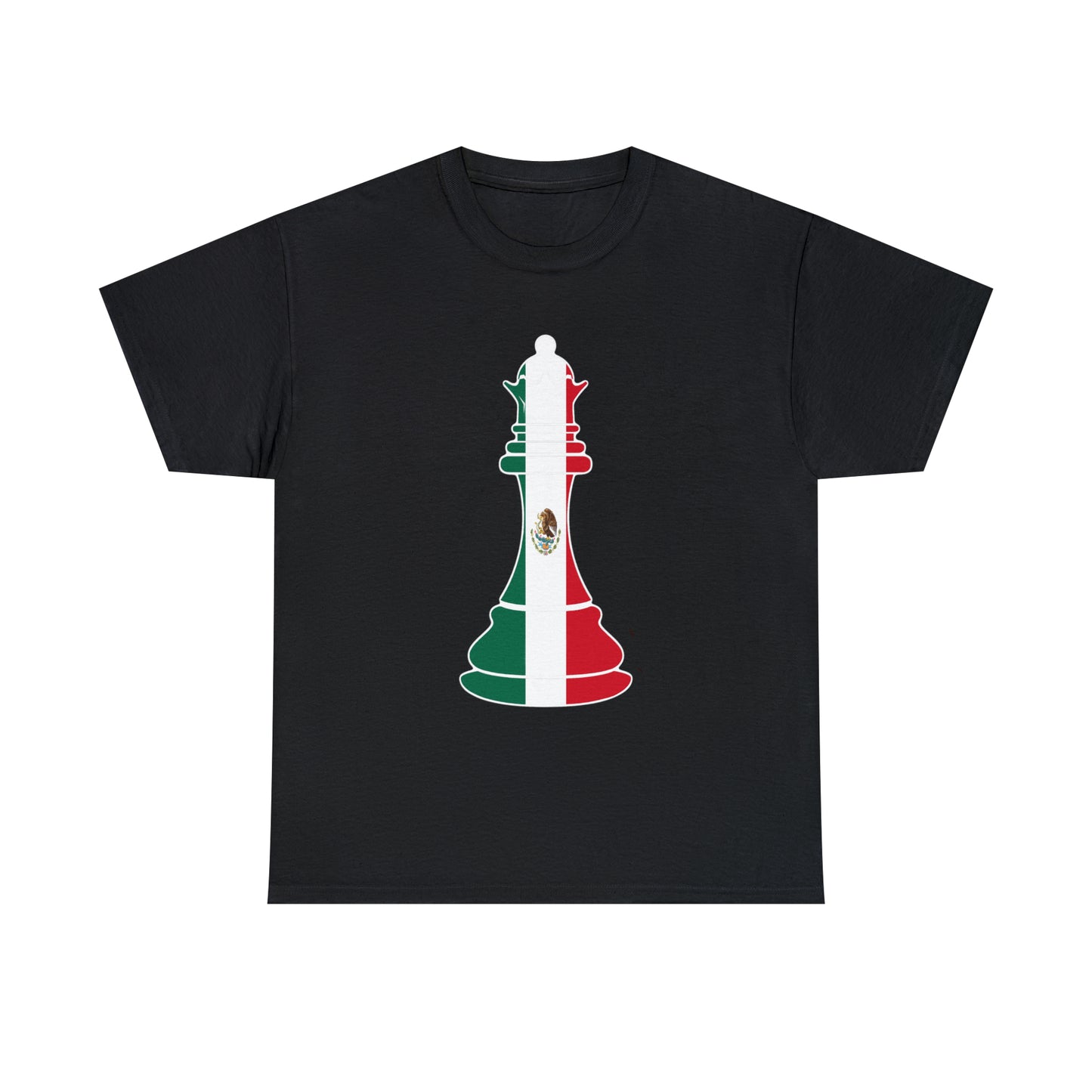 Mexican Queen Flag Chess Piece Mexico T-Shirt | Unisex Tee Shirt