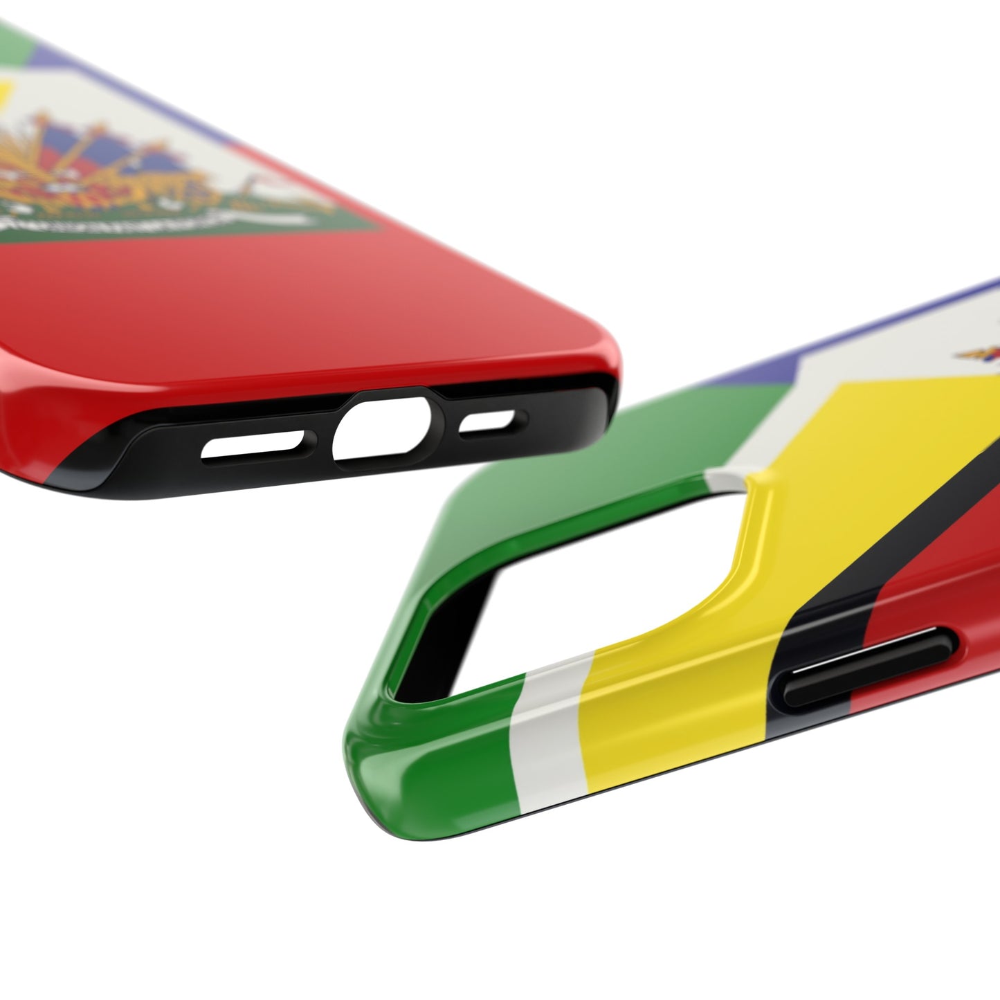 Haiti Guyana Flag Haitian Guyanese Tough Phone Cases