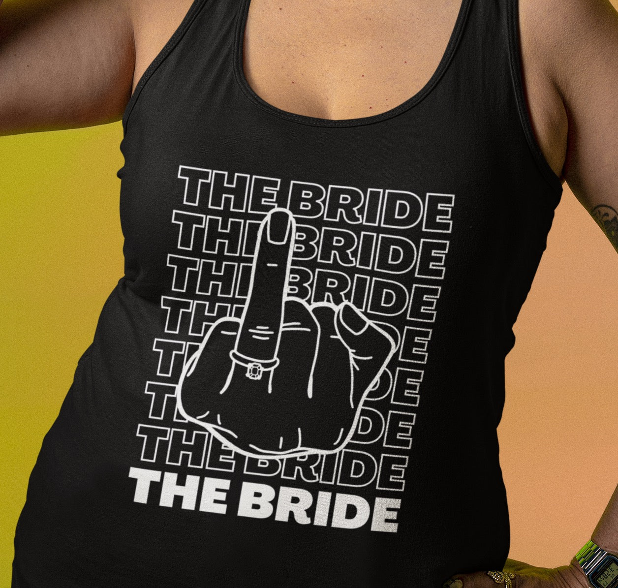 Bride Bridal Shower Fiance Bachelorette Gift Unisex Tank Top