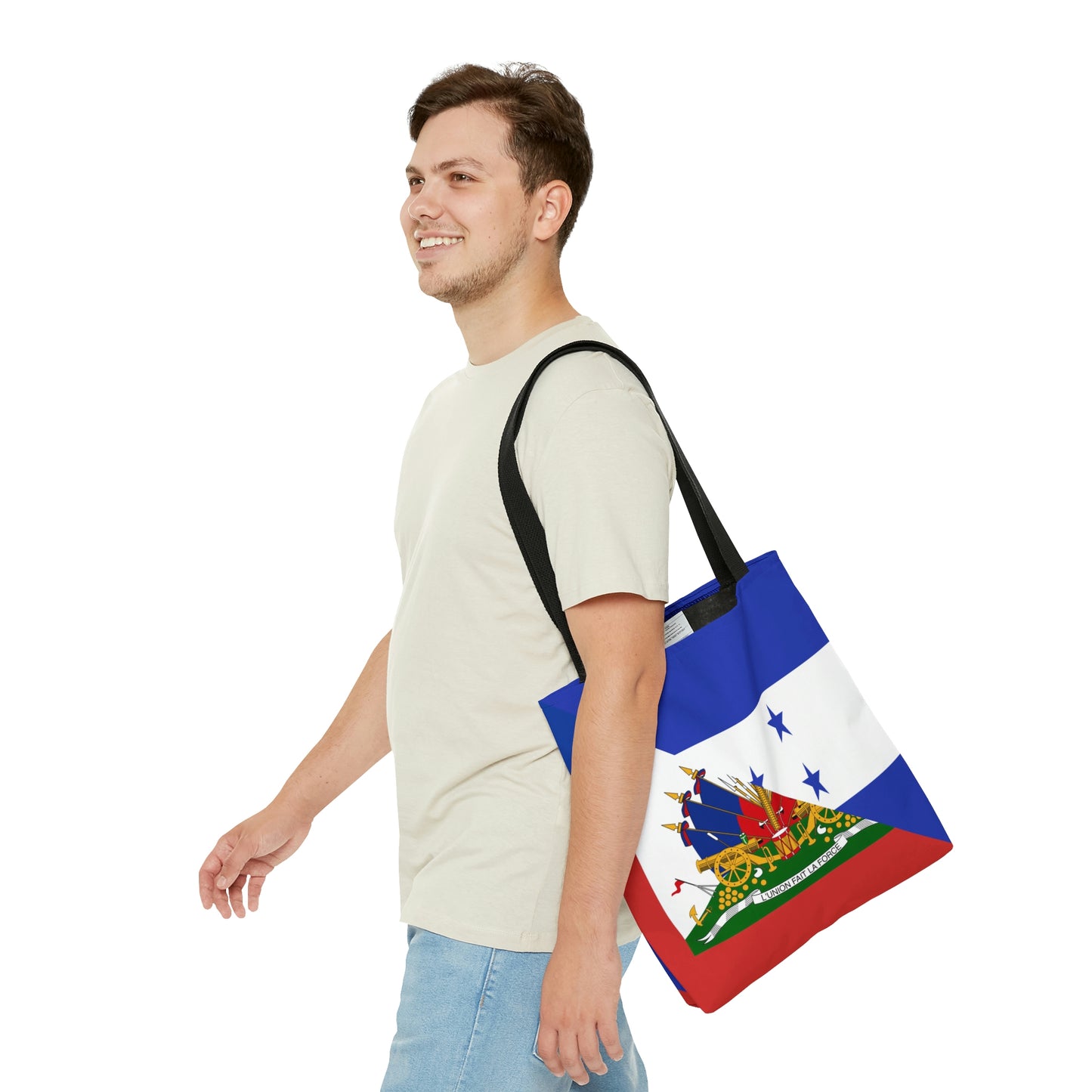 Haitian Honduran Half Haiti Honduras Flag Tote Bag | Shoulder Bag