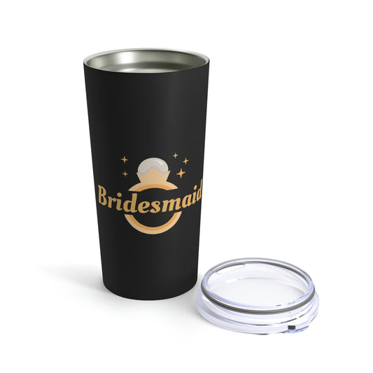 Bridesmaid Bridal Shower Bachelorette Gift Tumbler 20oz Beverage Container