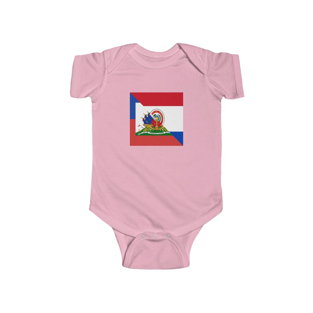 Haiti Paraguay Baby Bodysuit | Haitian Paraguayan Baby Boy Girl