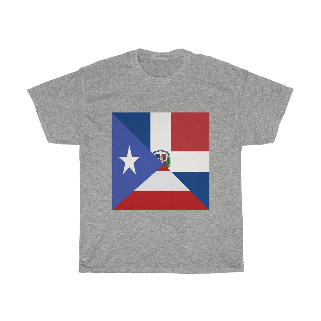 Puerto Rico Dominican Republic DR Flag Shirt | PR Tee