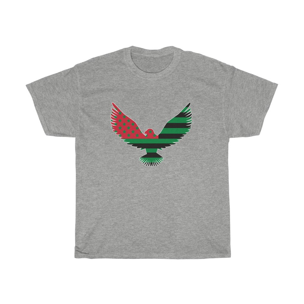 Pan African Flag US Eagle Tee