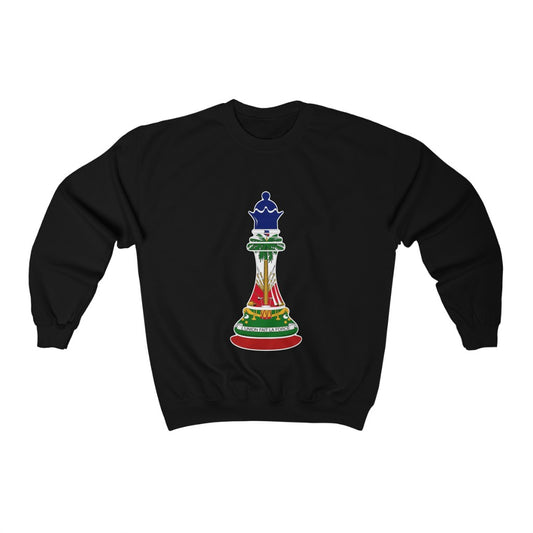 Haitian Queen Flag Crewneck Sweatshirt | Haiti