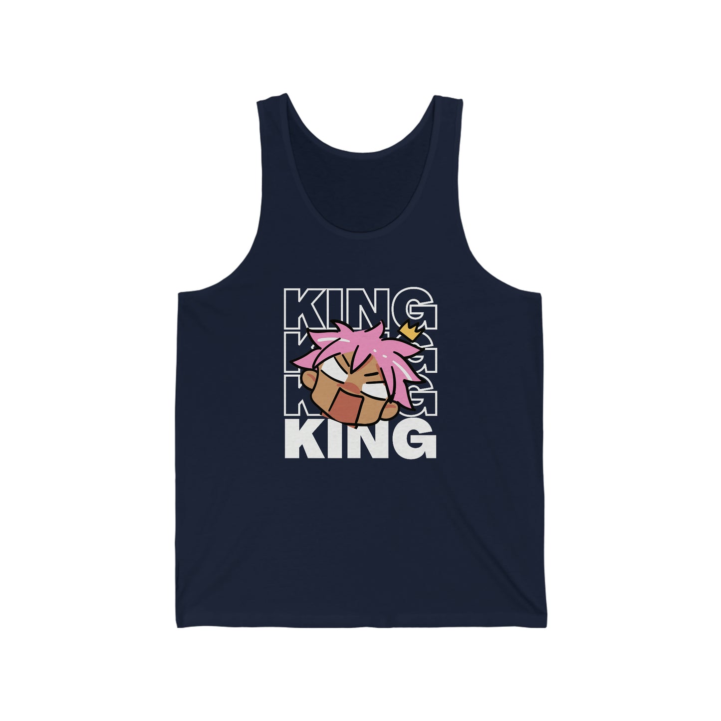 Anime King Royalty Crown 2 Unisex Tank Top