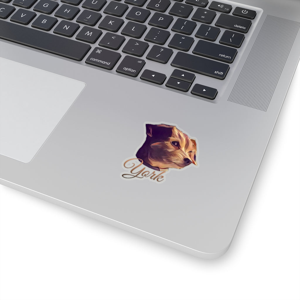 York Sticker | Yorkie Mix Dog Puppy Sticker