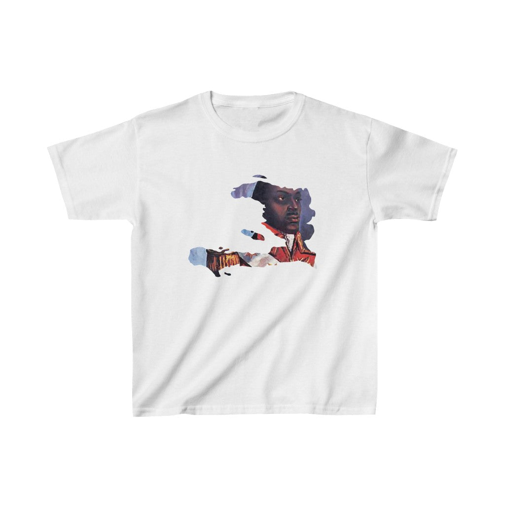 Kids Toussaint Louverture Haitian General Haiti Island T-Shirt | Unisex Tee Shirt