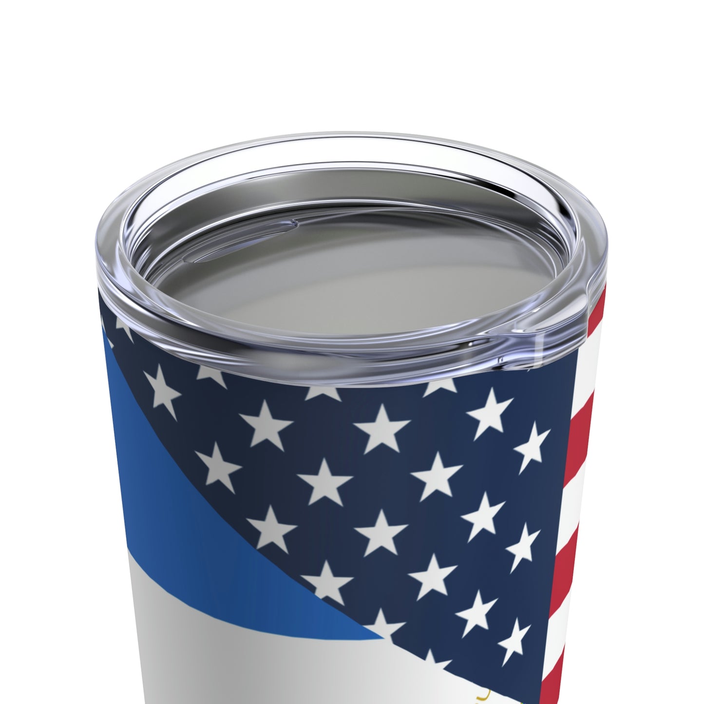 Nicaraguan American Flag Half Nicaragua USA Tumbler 20oz Beverage Container