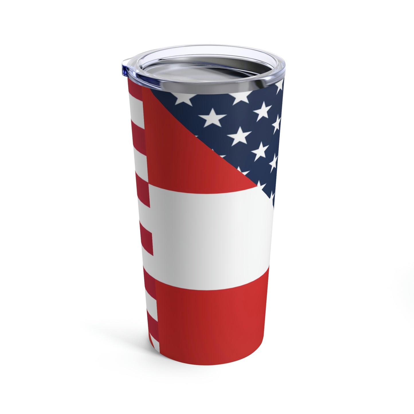 Austrian American Flag Austria USA Tumbler 20oz