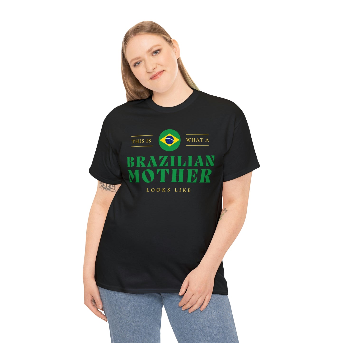 Brazilian Mother Looks Like Brazil Mom T-Shirt | Unisex Tee Shirt