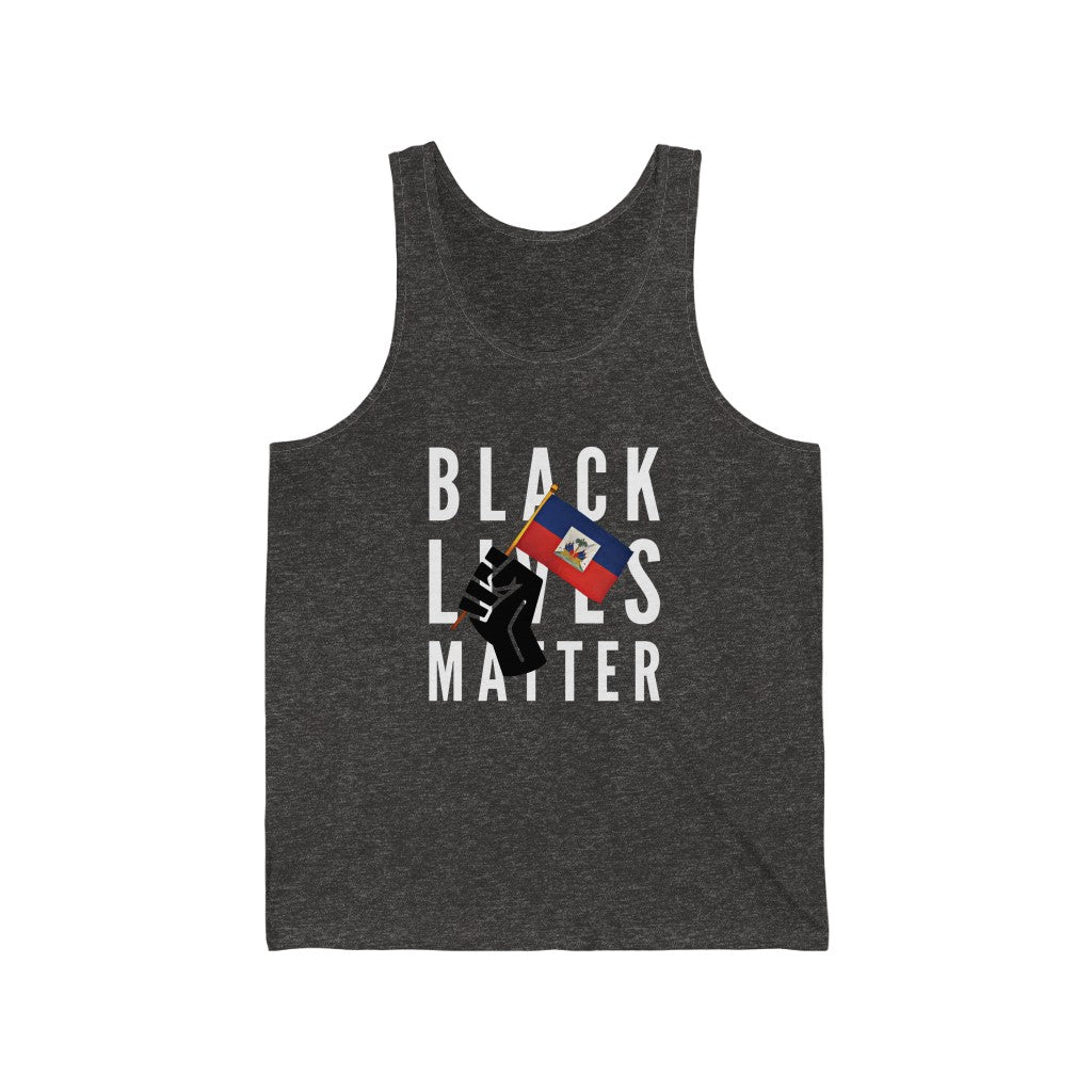 Black Lives Matter (Haiti) Tank Top | Haitian Flag