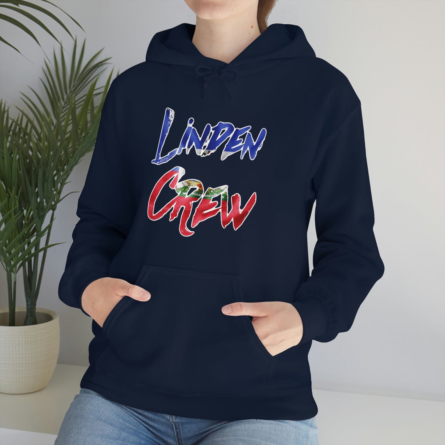 Linden Crew Haitian Flag Hoodie