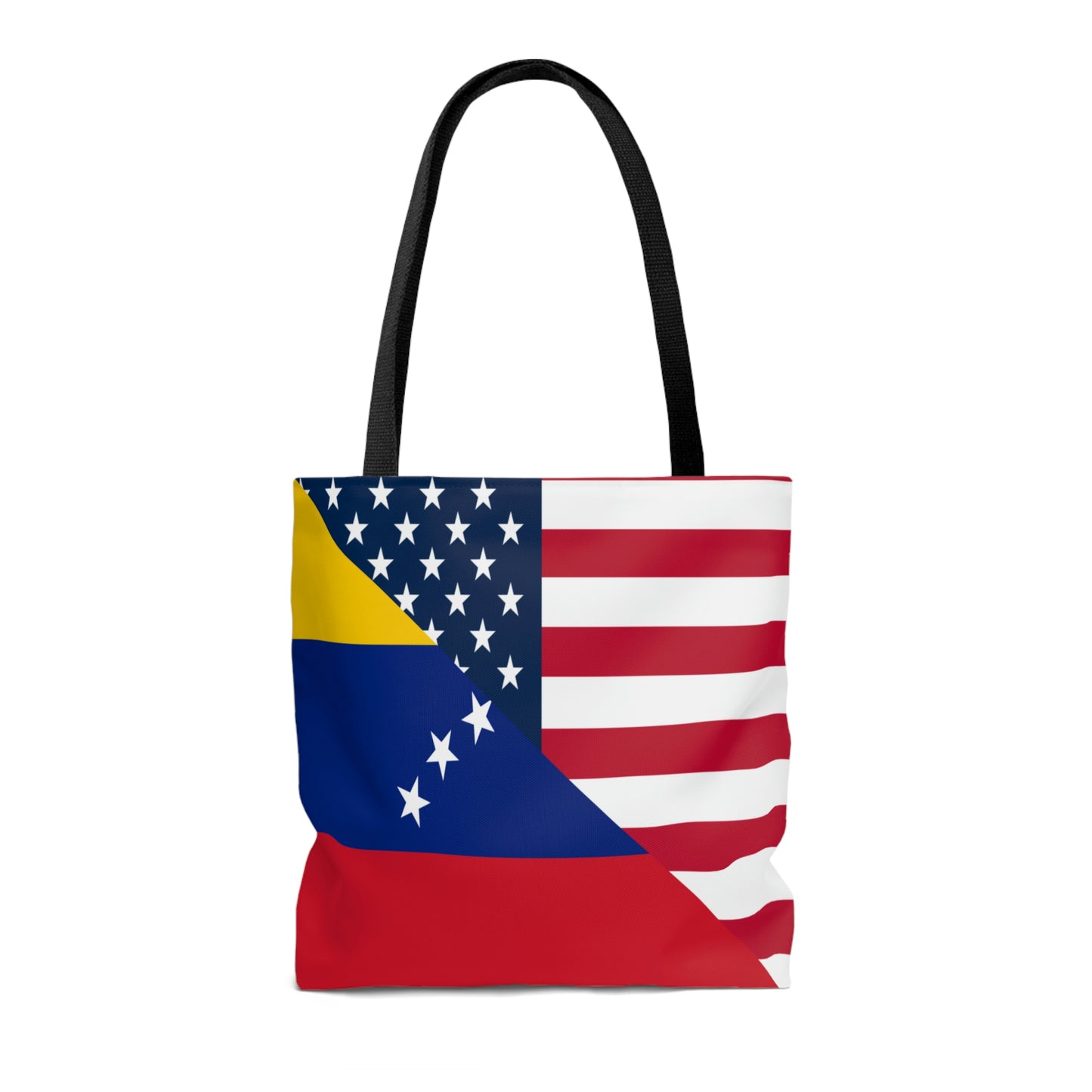 Venezuela American Flag Half Venezuelan USA Tote Bag | Shoulder Bag