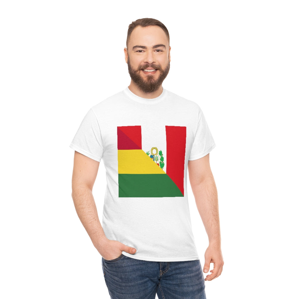 Peru Bolivia Flag Shirt | Peruvian Bolivian Men Women TShirt