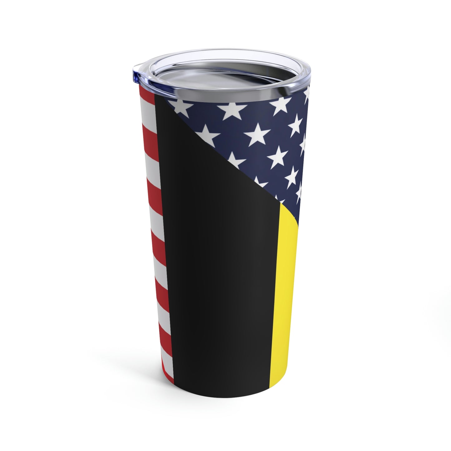 Belgium American Flag Belgian USA Tumbler 20oz