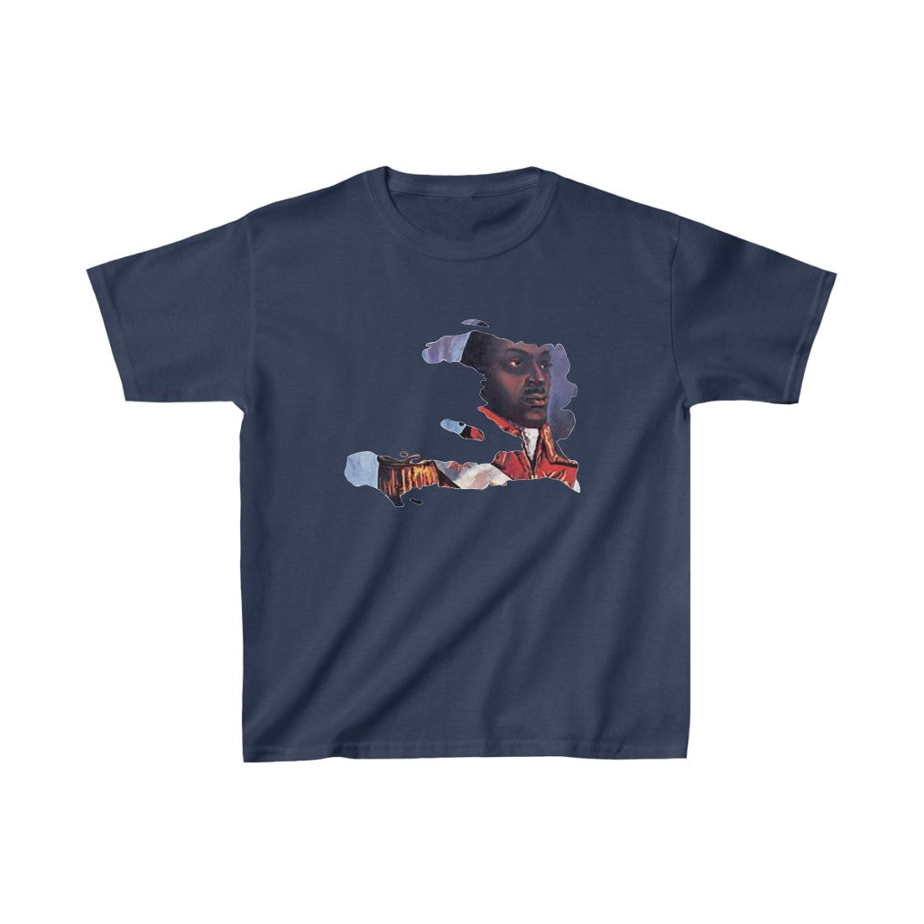 Kids Toussaint Louverture Haitian General Haiti Island T-Shirt | Unisex Tee Shirt