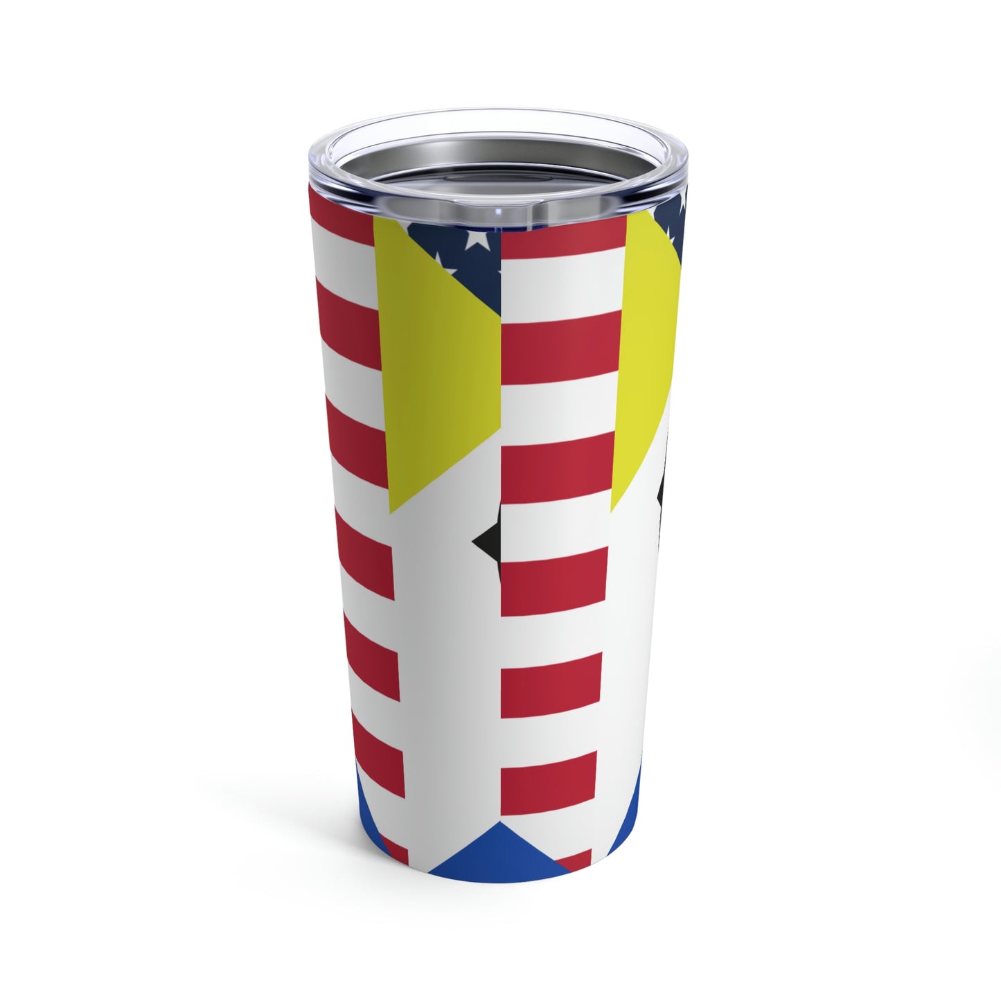 Bonairean American Flag Half Bonaire USA Tumbler 20oz