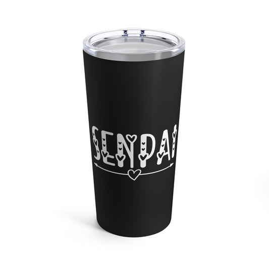 Senpai Hearts Anime Tumbler 20oz Beverage Container