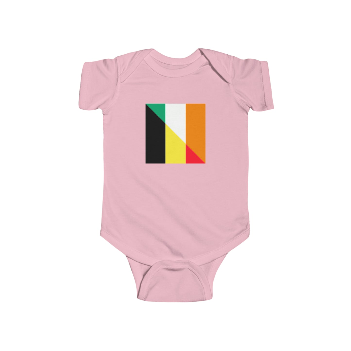 German Irish Flag Half Germany Ireland Baby Bodysuit | Newborn Boy Girl