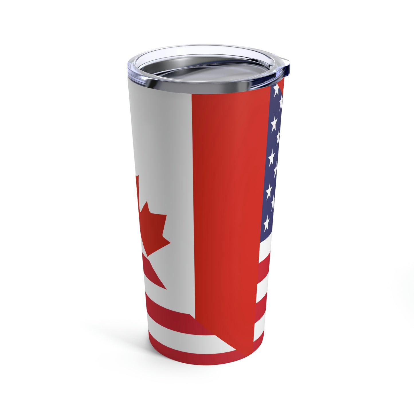 Canadian American Flag Canada USA Tumbler 20oz