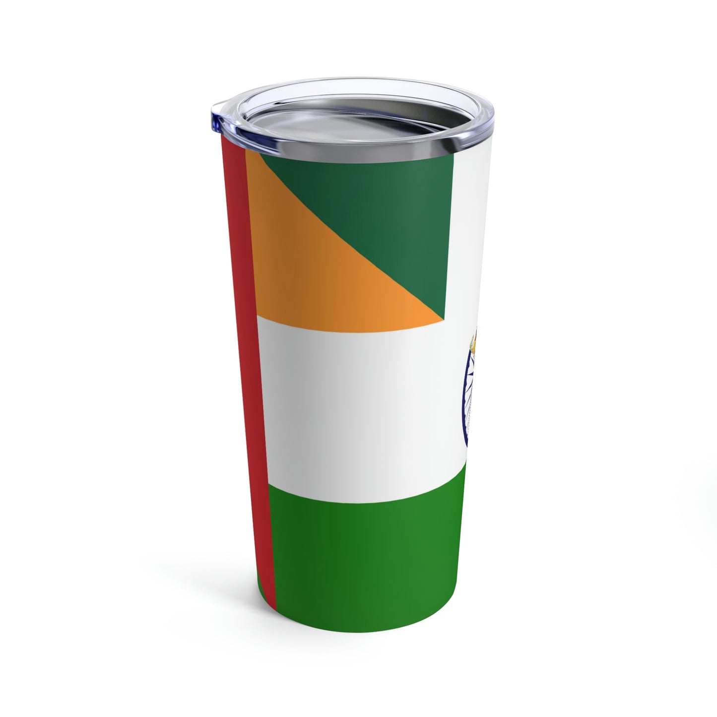 Indian Mexican Flag Half India Mexico Tumbler 20oz Beverage Container