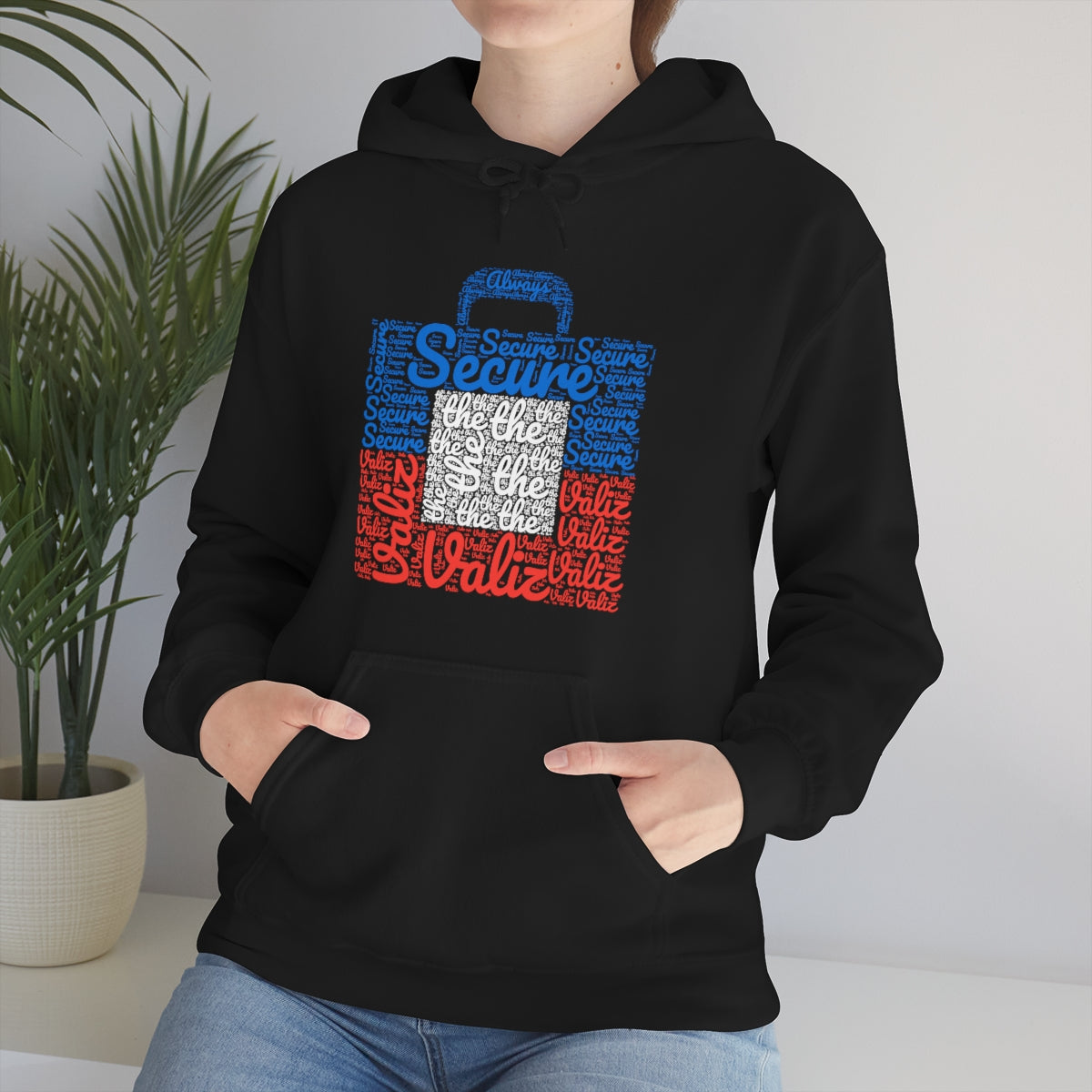 Secure the Valiz Haitian Hoodie |  Unisex Haiti Hooded