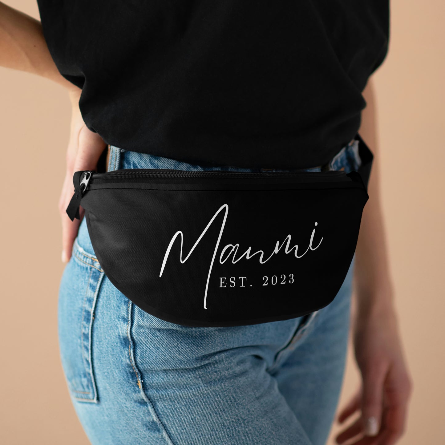 Manmi Est 2023 Mothers Day Gift for Haitian MOM Fanny Pack | Waist Bag