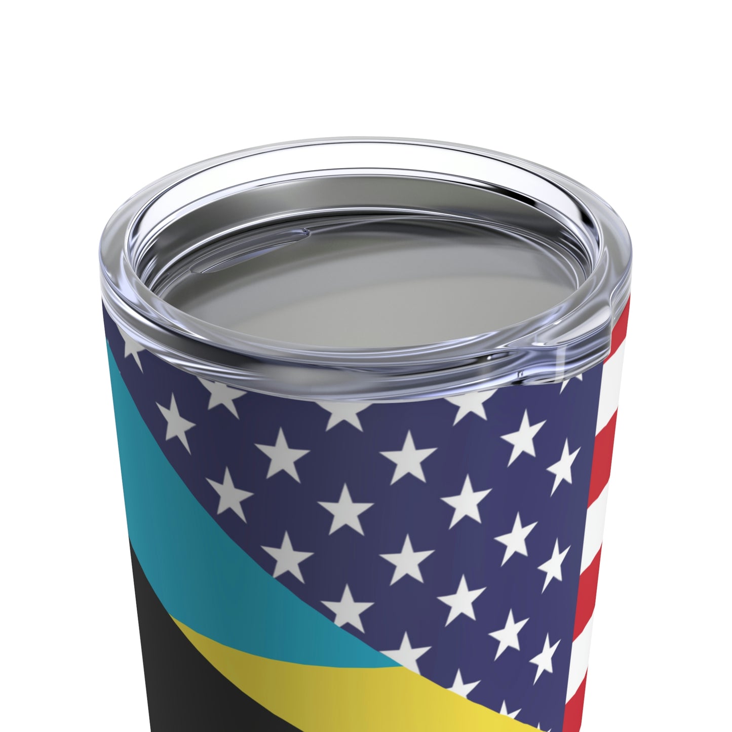 Bahamas American Flag Bahamian USA Tumbler 20oz