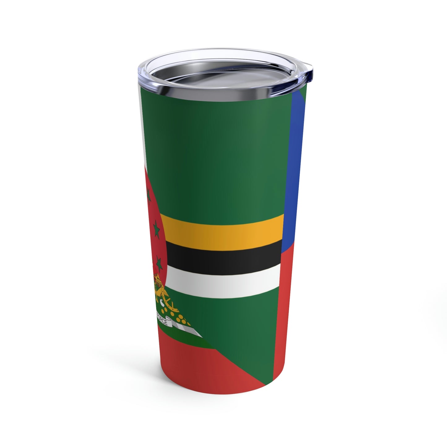 Dominica Haiti Flag Dominican Haitian Tumbler 20oz