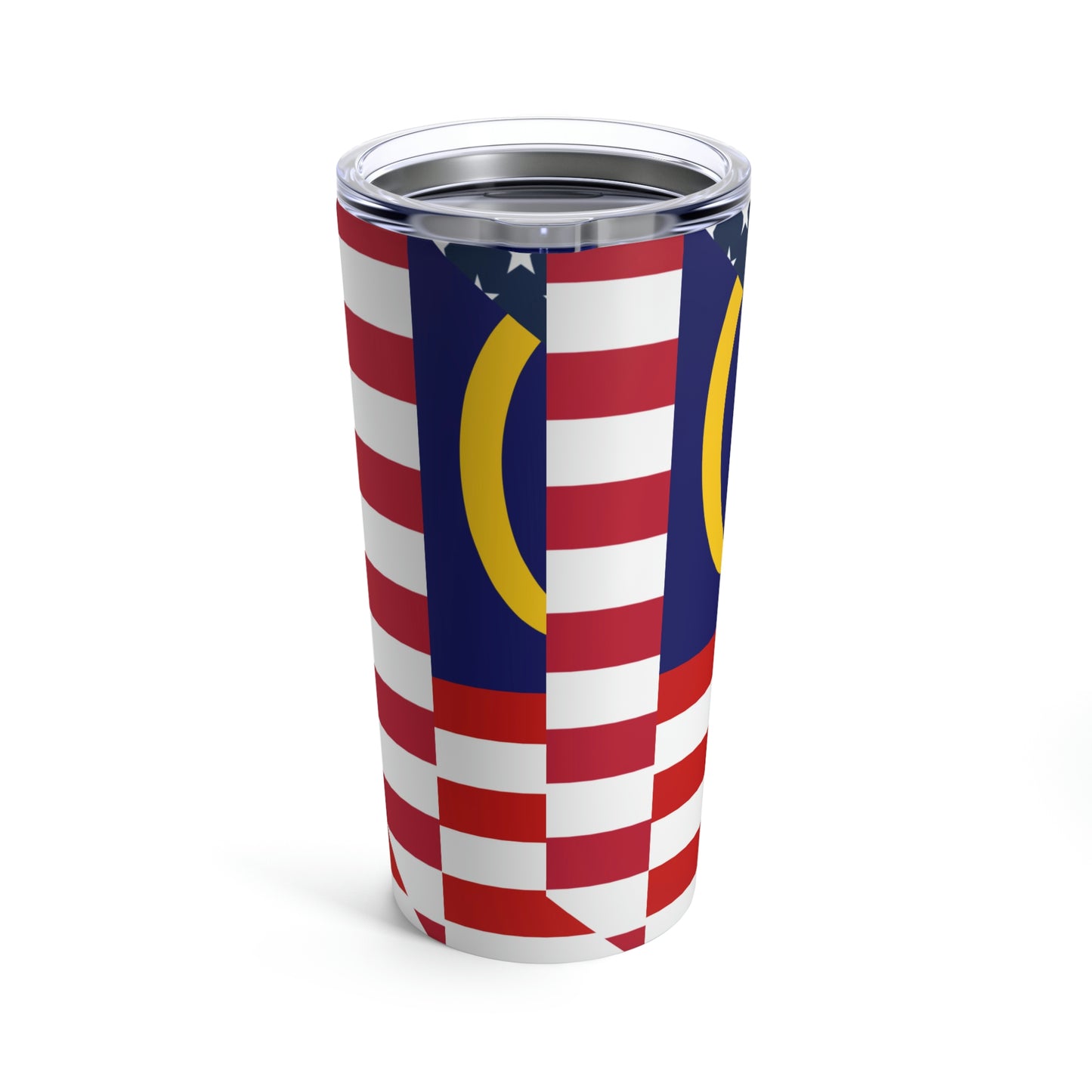 Malaysia American Flag Half Malaysian USA  Tumbler 20oz Beverage Container