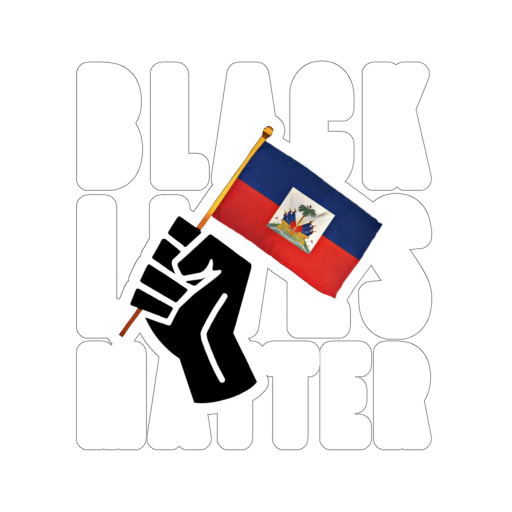 Black Lives Matter BLM Haiti Sticker