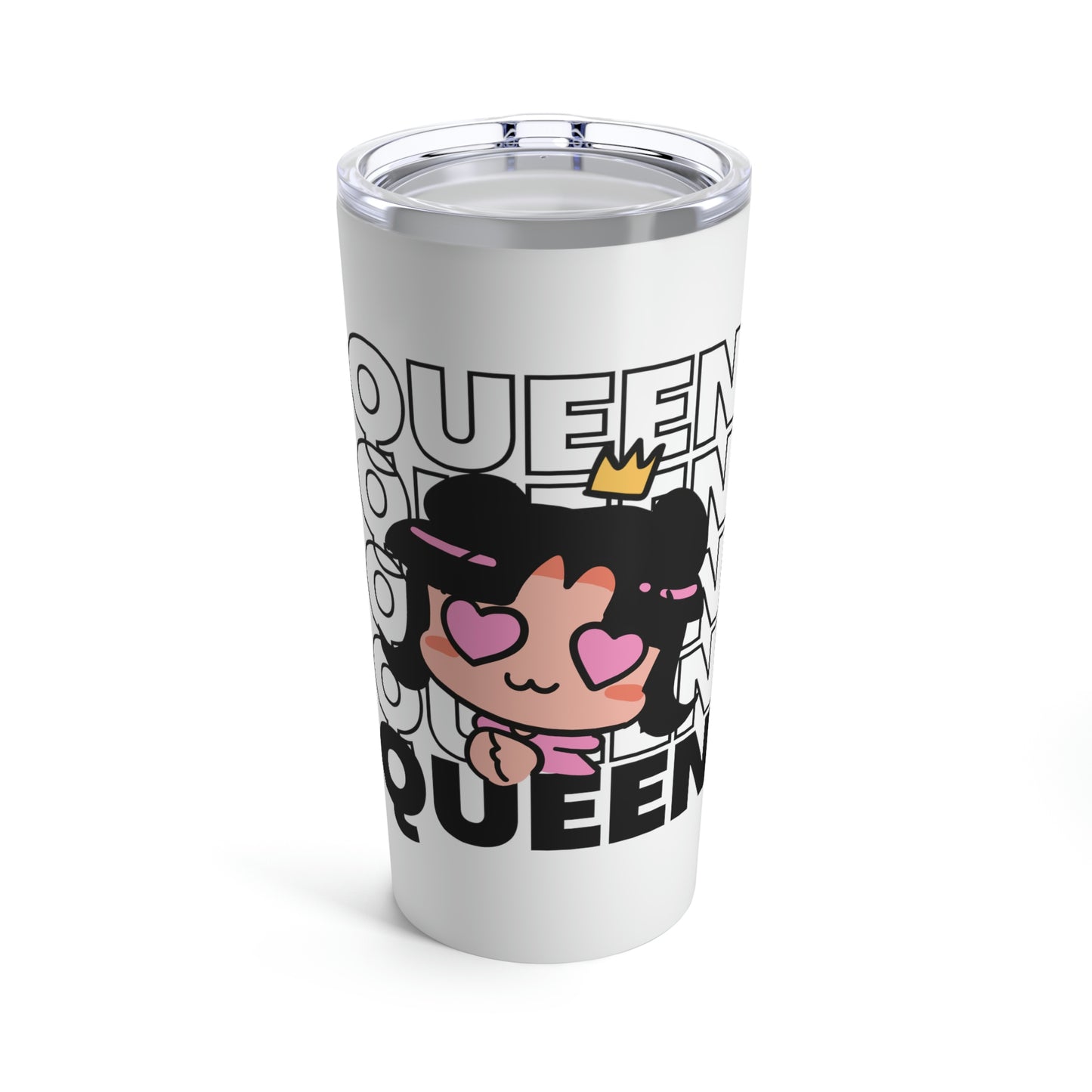 Anime Queen Royalty Crown Tumbler 20oz Beverage Container