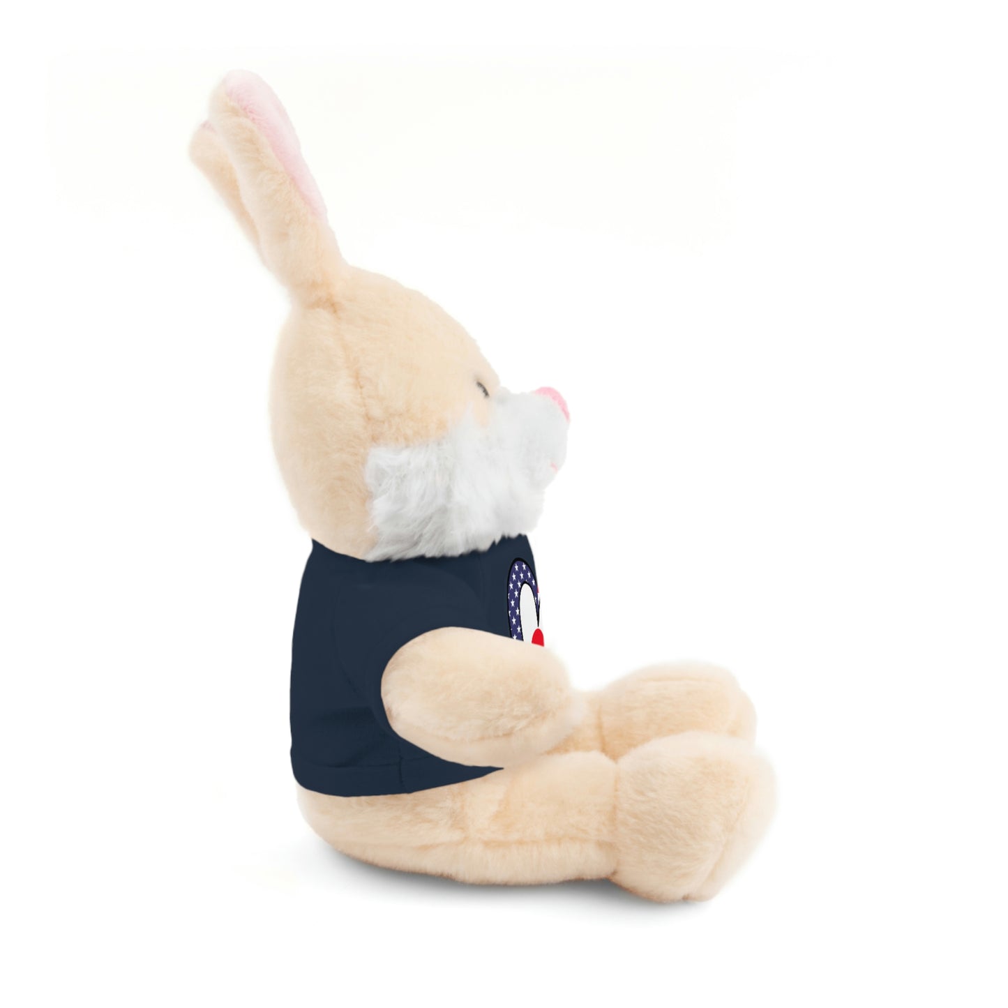 Japanese American Valentines Day Gift Stuffed Animal | Japan USA Flag Toy