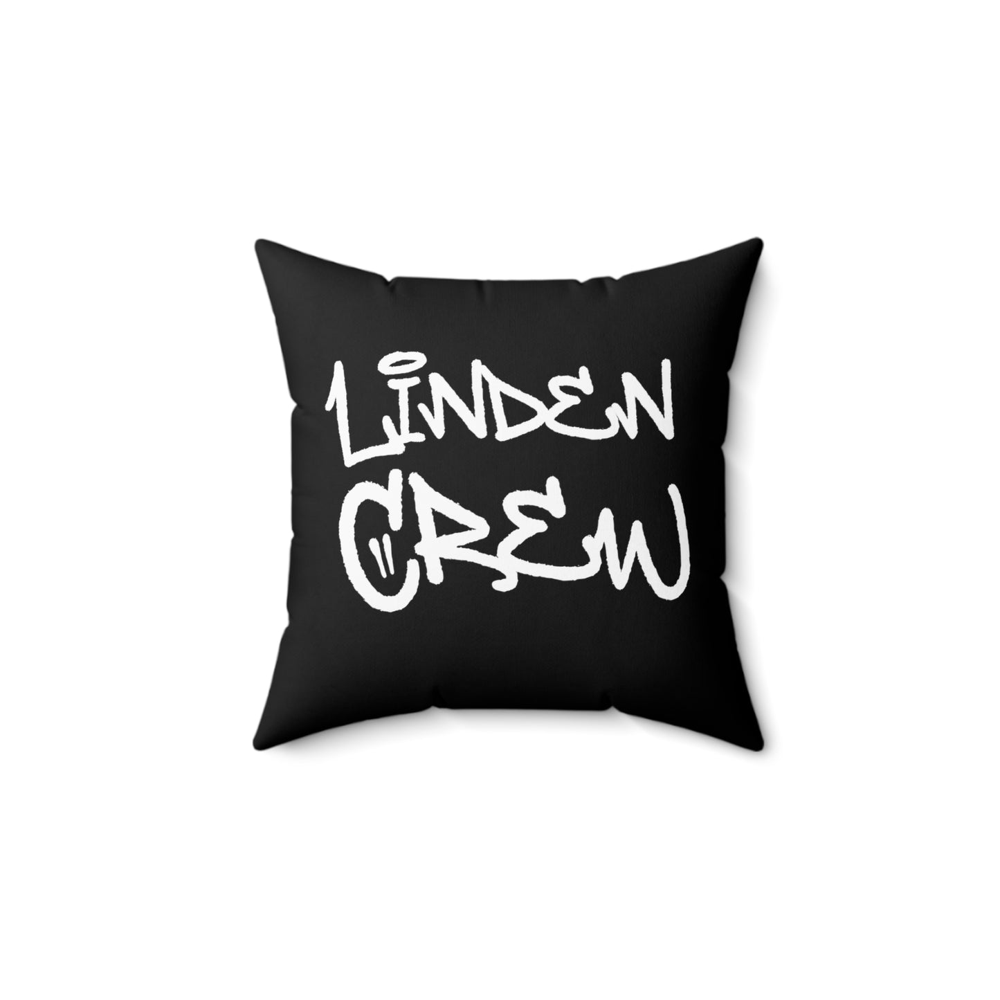 Linden Crew Spun Polyester Square Pillow