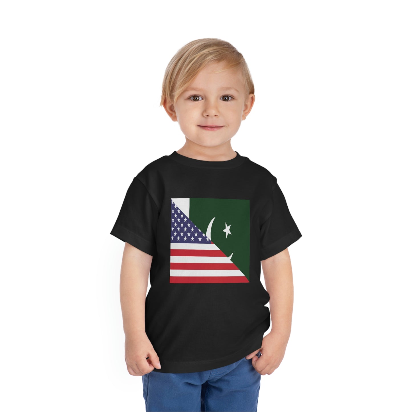 Pakistani American Toddler Short Sleeve Tee | Pakistan USA