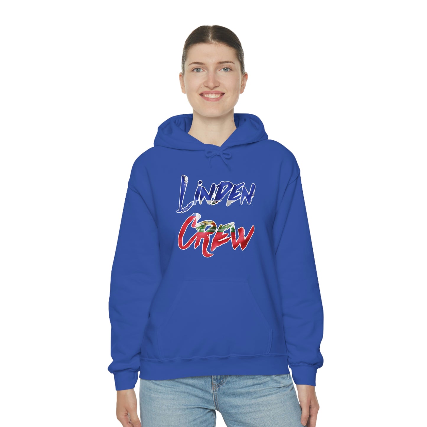 Linden Crew Haitian Flag Hoodie