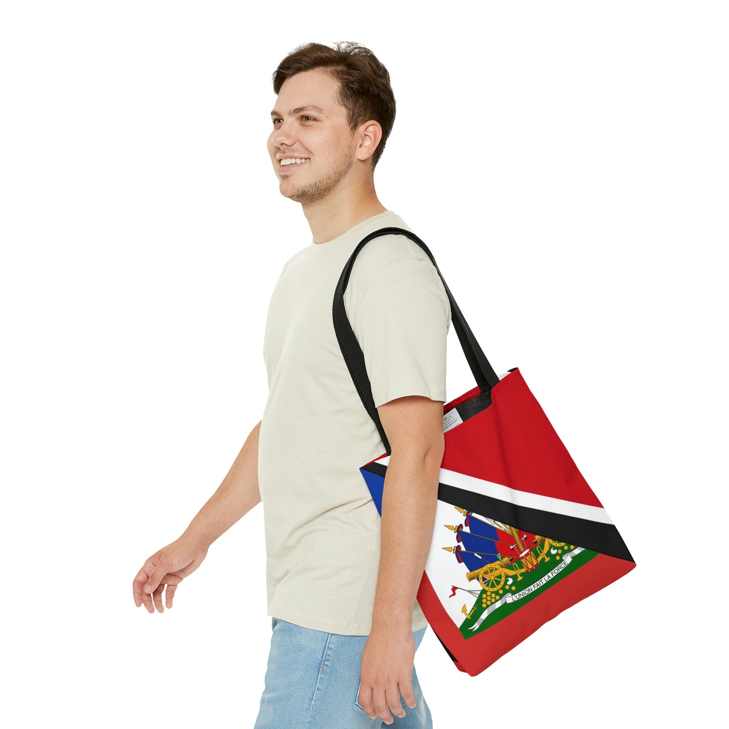 Haitian Trinidad and Tobago Flag Haitian Trini Tote Bag | Shoulder Bag