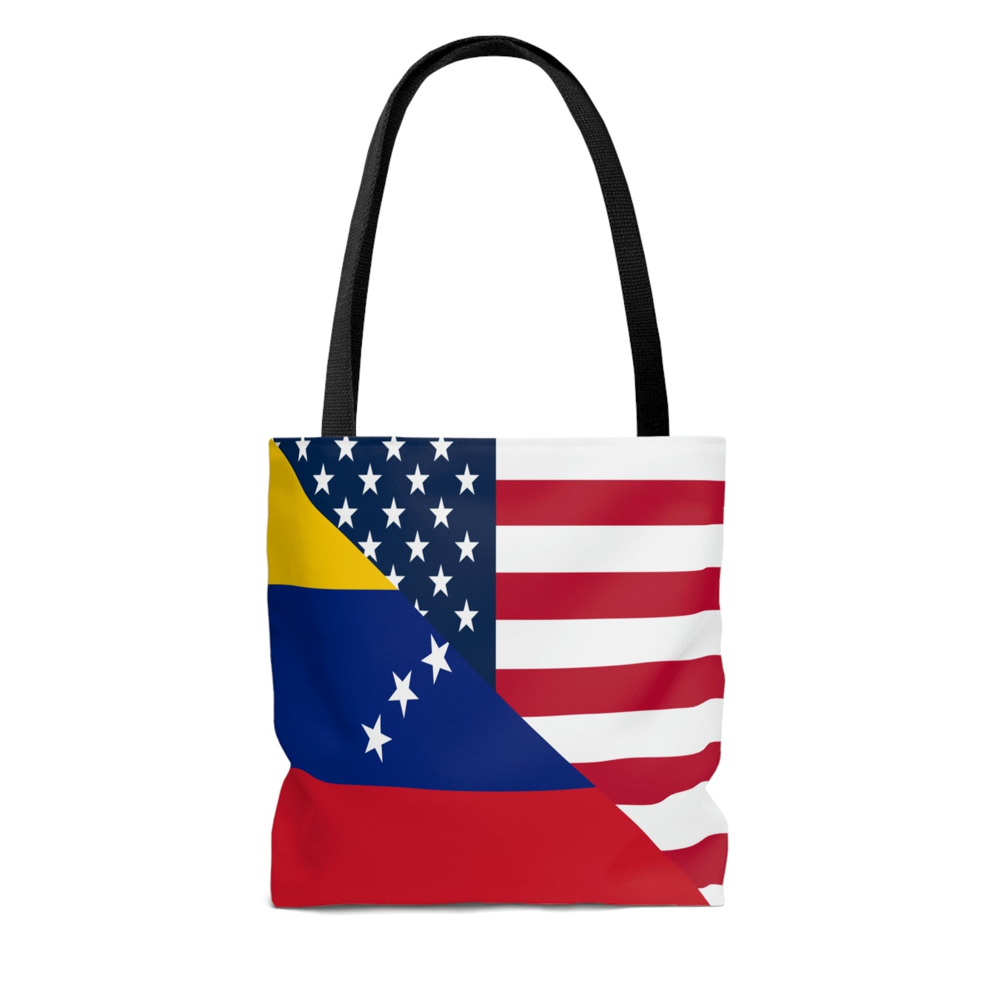 Venezuela American Flag Half Venezuelan USA Tote Bag | Shoulder Bag