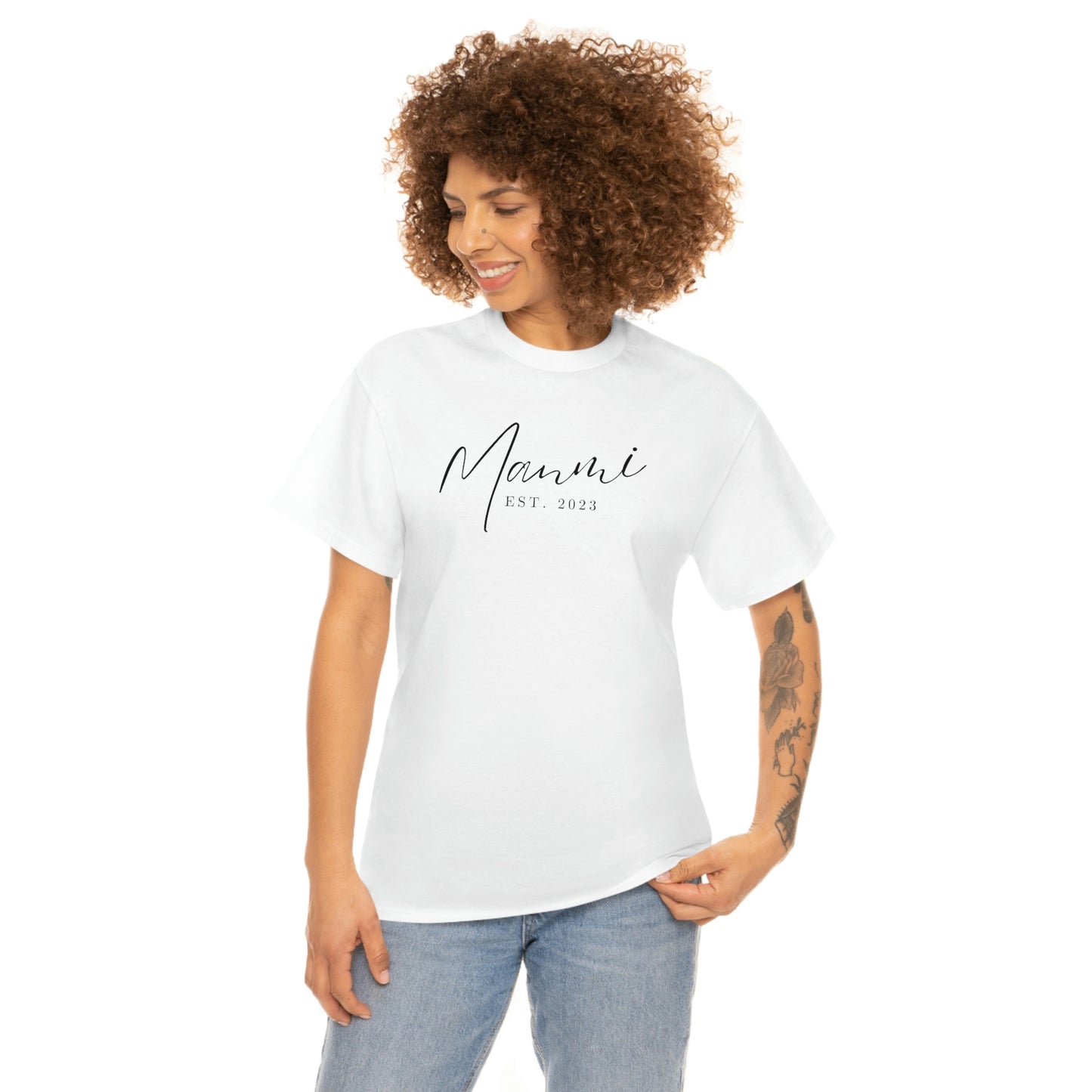 Manmi Est 2023 Mothers Day Gift for Haitian MOM T-Shirt | Unisex Tee Shirt