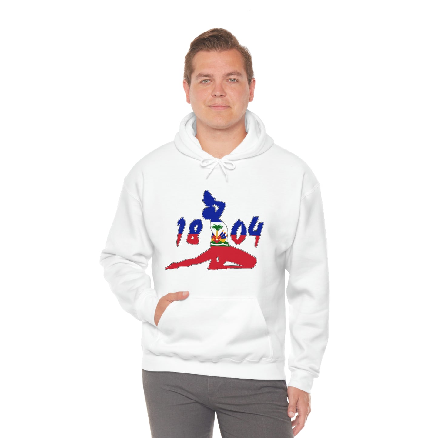 Neg Marron Haitian Flag Hoodie | 1804 Neg Mawon Haiti 2