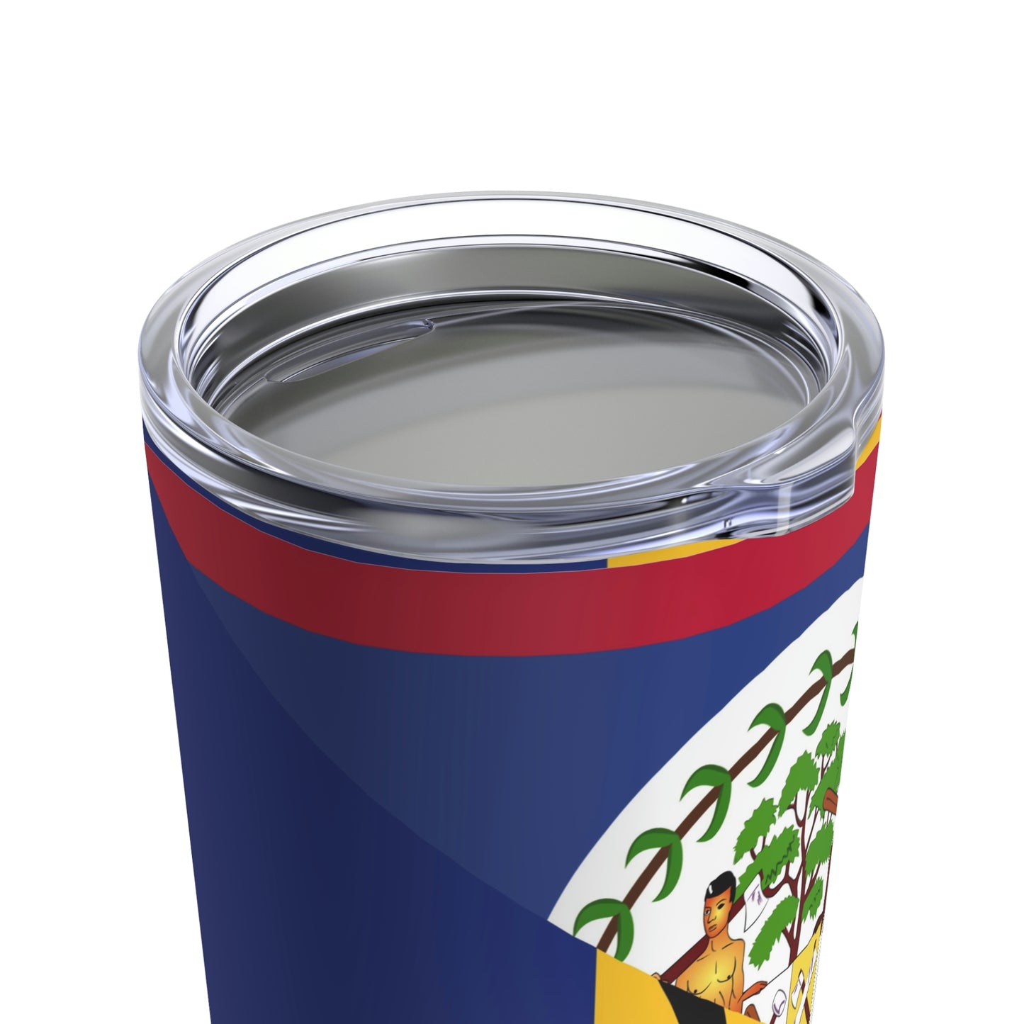 Belizean Bajan Flag 2 Barbados Belize Tumbler 20oz