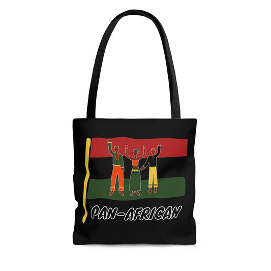 Pan African Diaspora Flag Tote Bag | Shoulder Bag