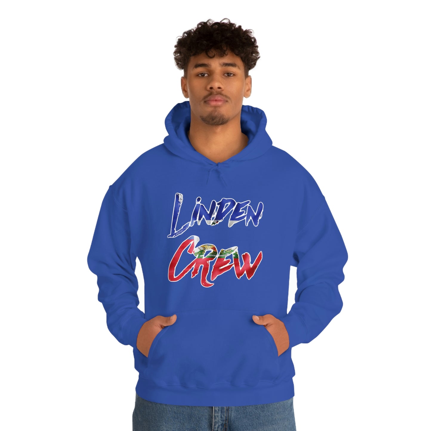 Linden Crew Haitian Flag Hoodie